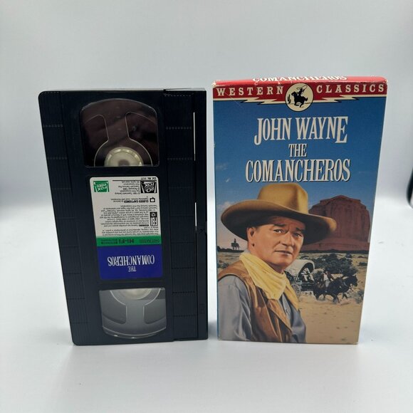 John Wayne The Comancheros VHS Western Classic 1961 Good Condition - Picture 3 of 3